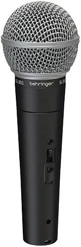 Behringer SL 85S Микрофон динамический кардиоидный вокальный с выключателем.